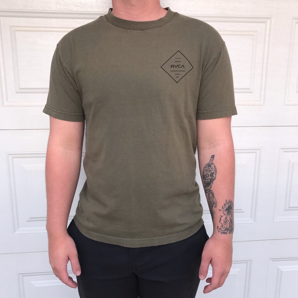 Green RVCA T-shirt